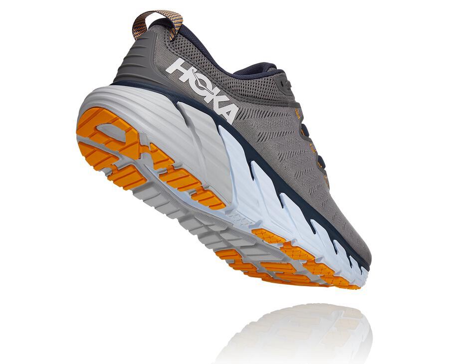 Hoka One One Gaviota 3 Löparskor Herr - Grå - UFLWR-0726